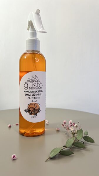 Kokosriekstu- smiltsērkšķu ķermeņa eļļa 250 ml 